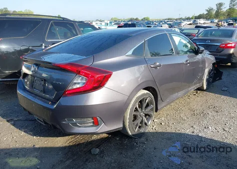 2020 Honda Civic Sport from USA, damaged, VIN 2HGFC2F80LH552318